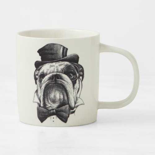 Bulldog mug from Williams Sonoma - holiday gift ideas