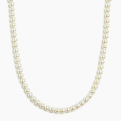 Our favorite holiday gift ideas: Faux pearl strand necklace from J.Crew Factory