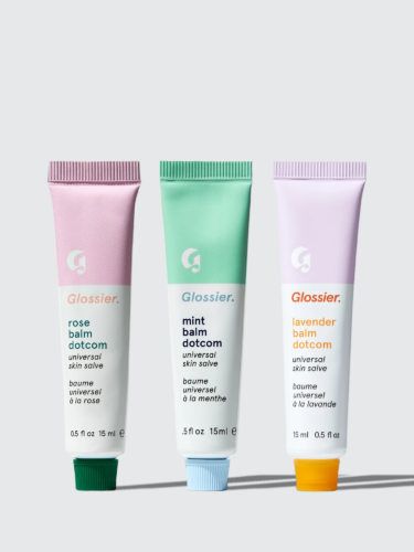 Glossier balm dotcom trio - holiday gift ideas