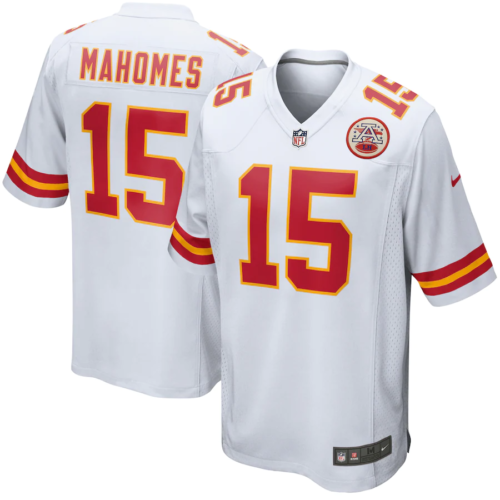 Mens Patrick Mahomes jersey in white