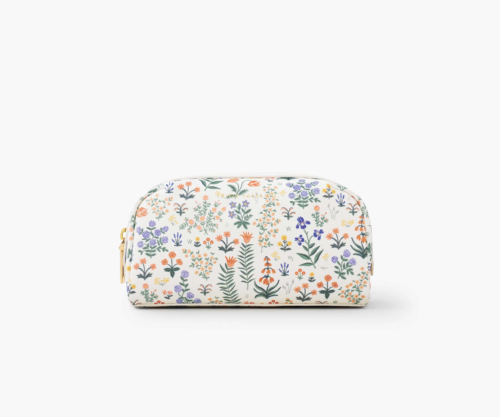 Rifle Paper Co. floral pouch - holiday gift ideas