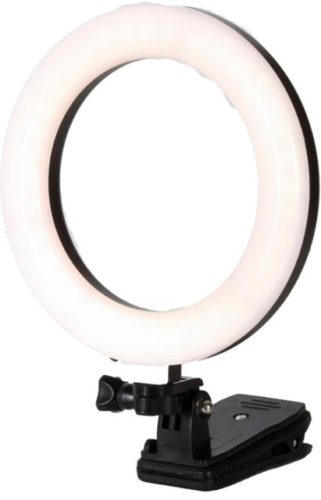 clip on LED ring light