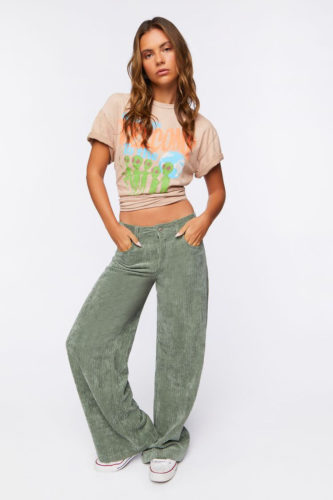 F21 Alien Graphic Print Tee