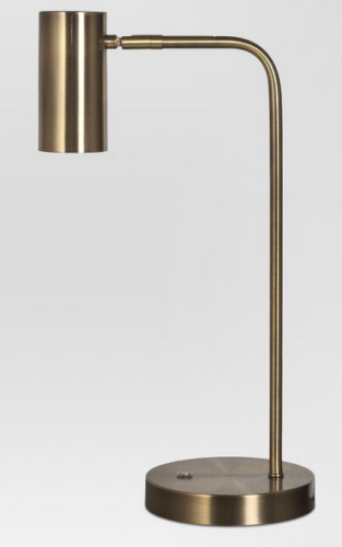 brass desk lamp