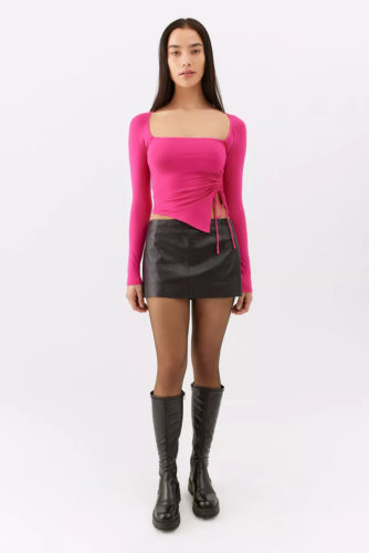 Urban Outfitters Pink Top Valentine's Day Outfit