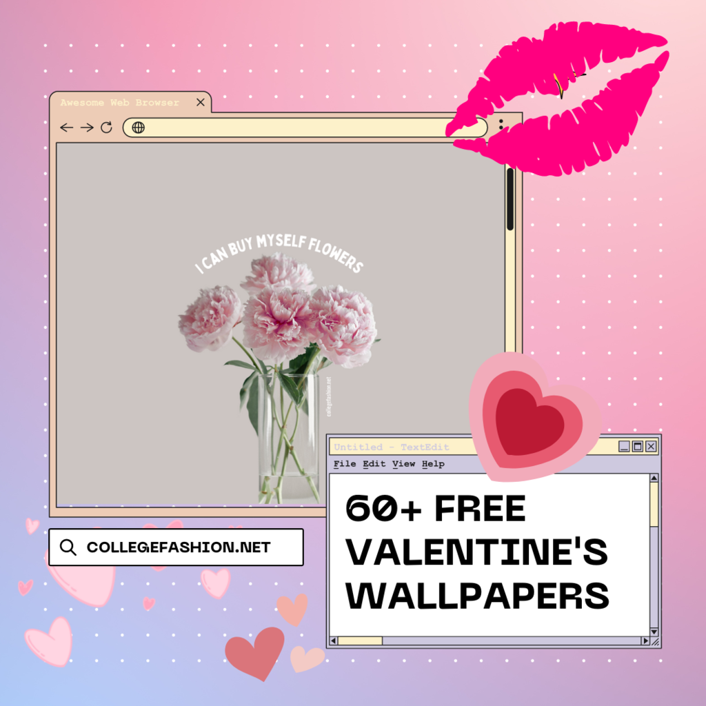 60+ Cute and Aesthetic Valentine's Day Wallpapers - College Fashion