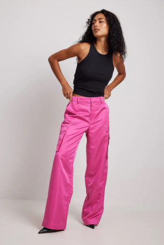 NAKD Pink Cargo Pants