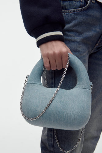 Zara Curved Handbag