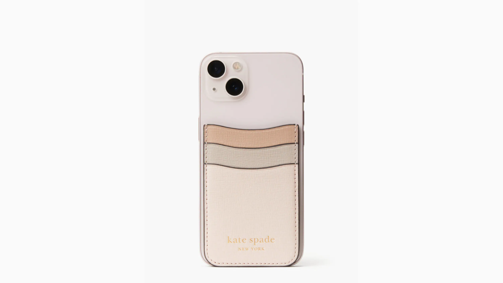 Affordable graduation gifts: Kate Spade double sticker pocket for phone