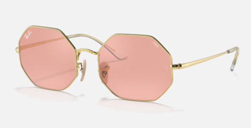 Rose colored ray ban sunglasses
