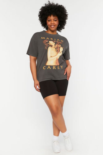 Mariah Carey Graphic Print T-Shirt
