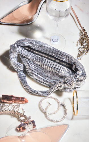 PLT Chainmail Silver Bag