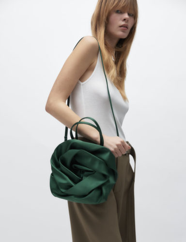 Zara Flower Satin Bag