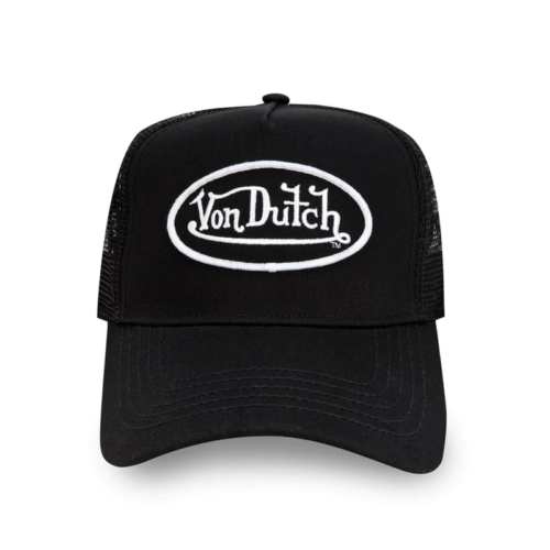 Von Dutch black logo hat