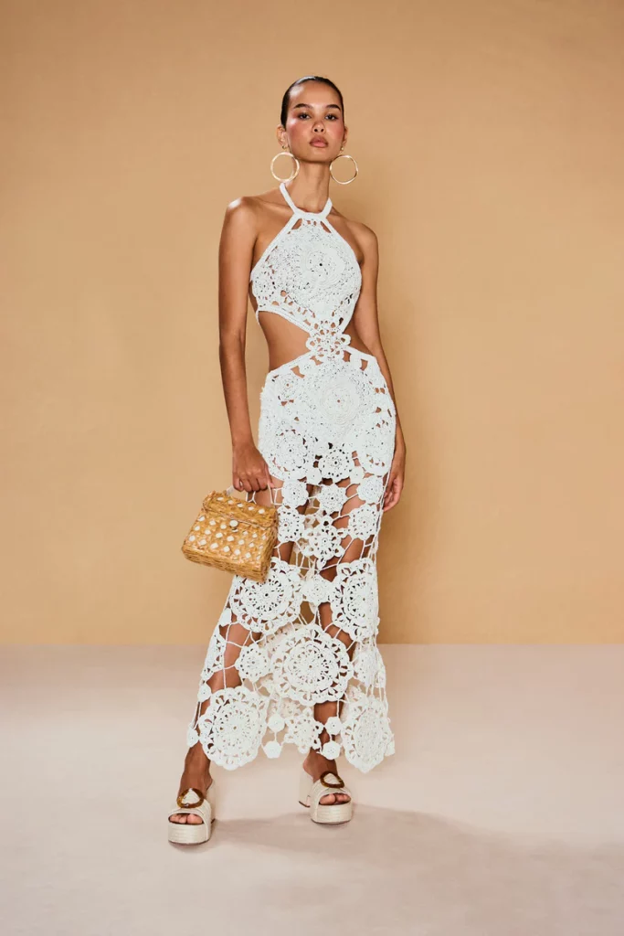 ACCALIA CROCHET GOWN