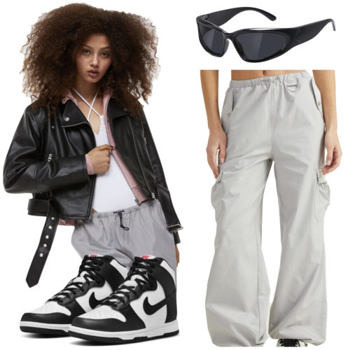 Class to Night Out Jogger Pants Outfit