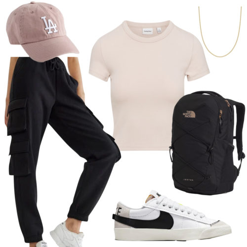 Jogger Pants Outfit for Class