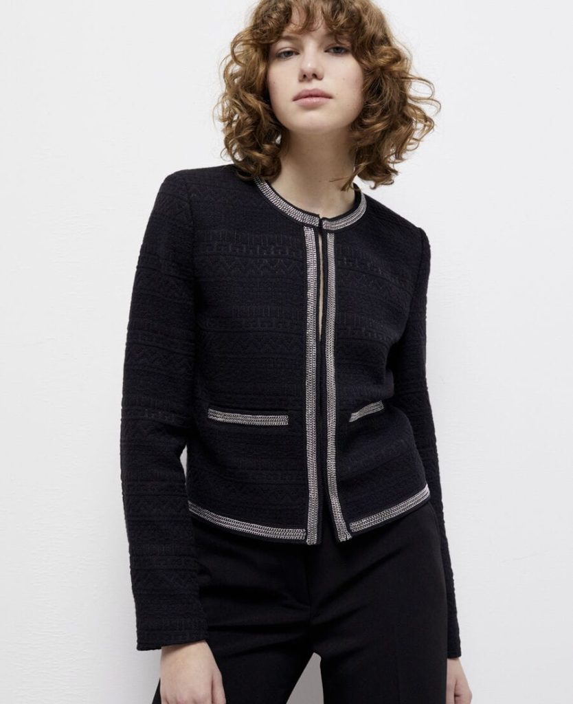 SHORT BLACK JACKET