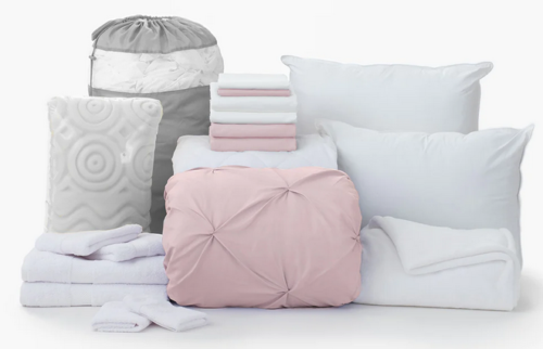 Dormify 19 Piece Dorm Set - Pink