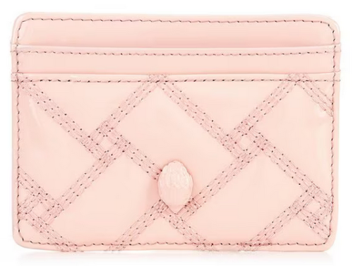 Kurt Geiger Pink Quilted Cardholder