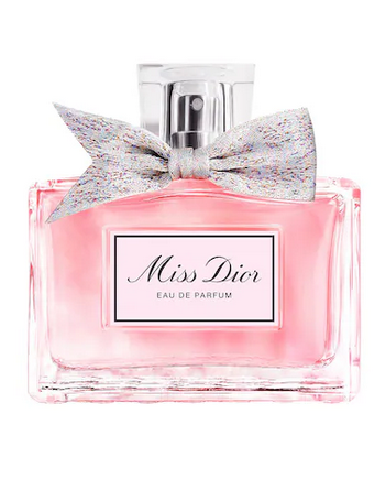 Miss Dior Perfume with sparkly bow bottle