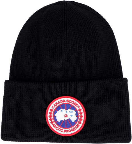 canada goose patch logo beanietoque