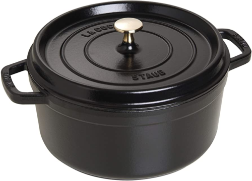 Staub 1/2 qt Dutch Oven - Black