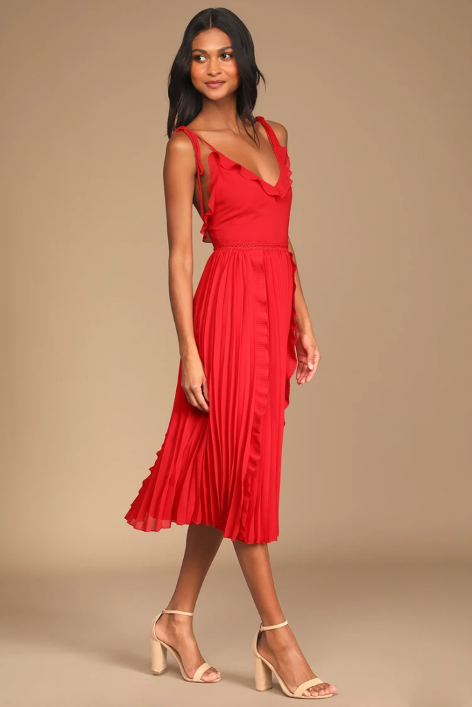 What Color Shoes Go With a Red Dress? 8 Stylish Picks - Color Meanings