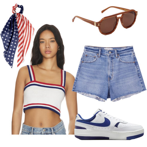 4th of July Summer College Outfit