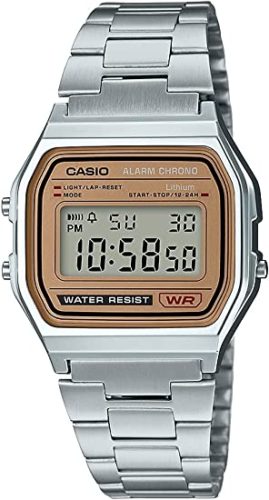 Casio alarm watch in silver