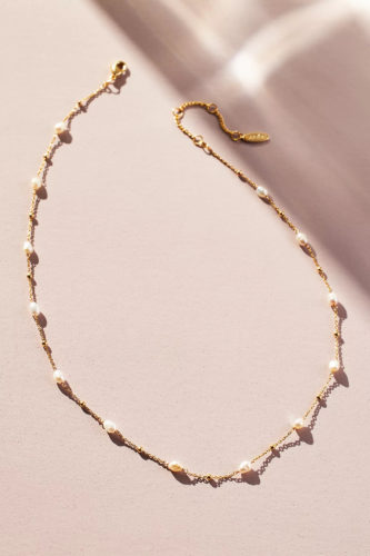 Anthropologie Pearl Necklace