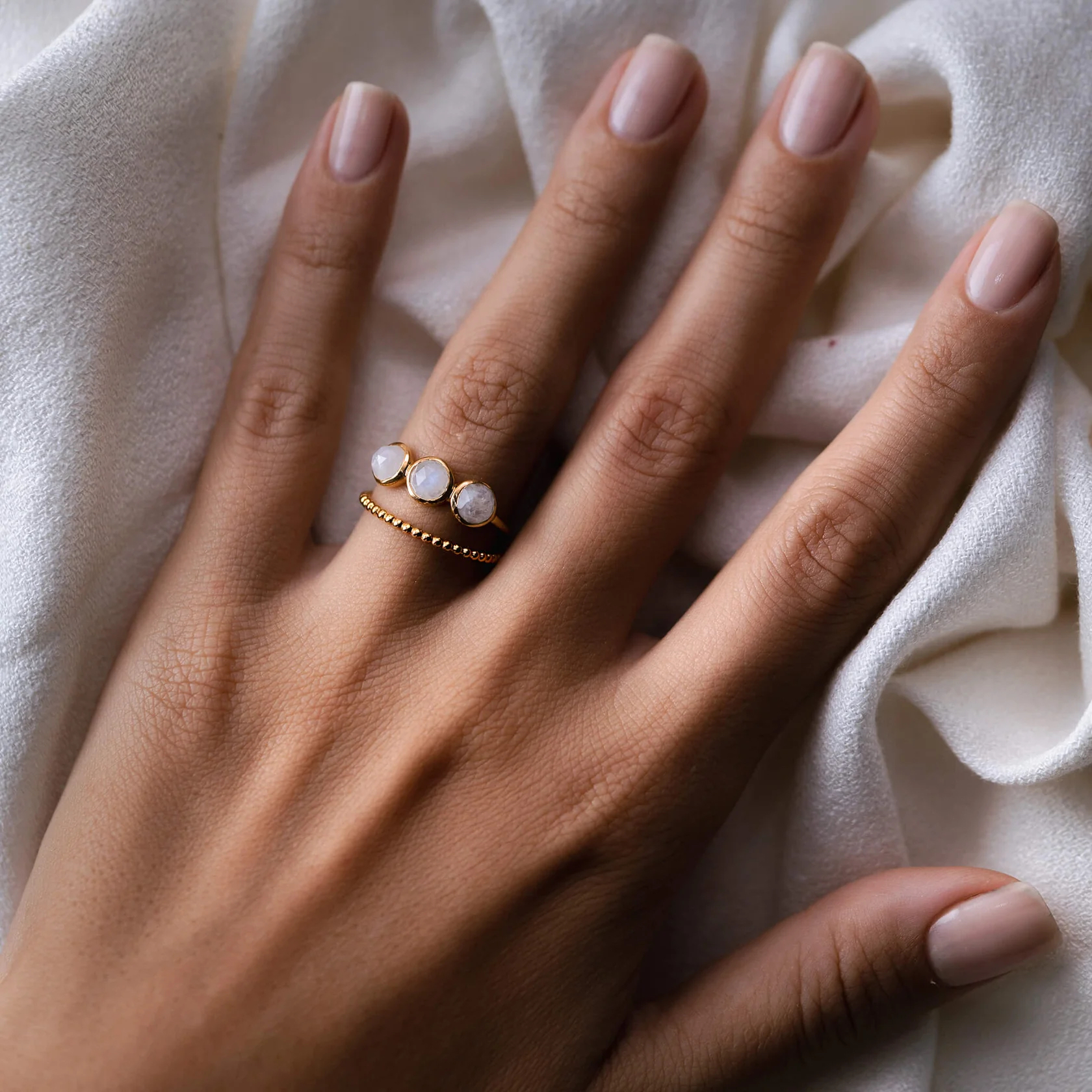 Moonstone Ring