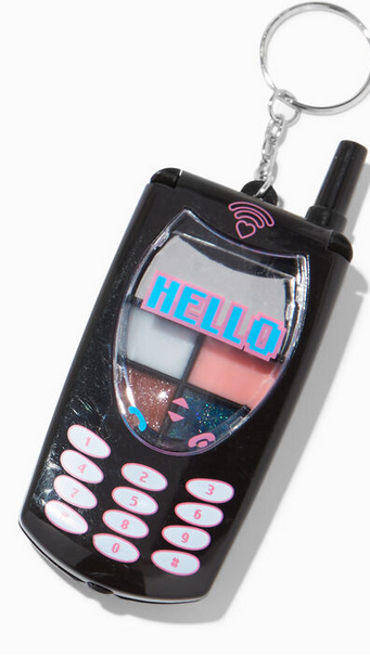 2000s party decor: Cell phone key chains