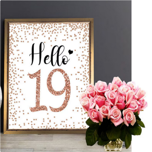 Hello 19 posters from etsy
