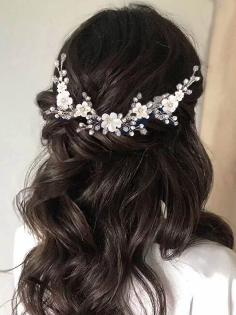 Adorned hair with accessory