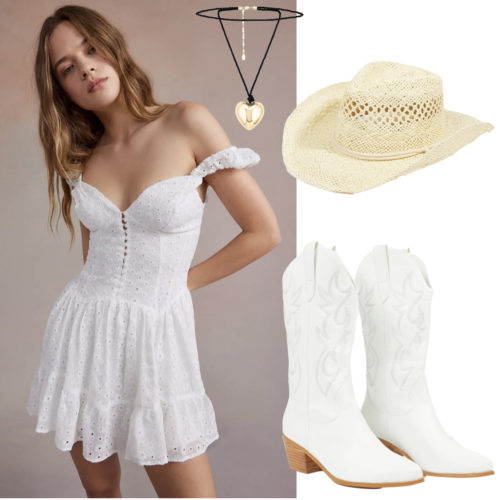 Coastal Cowgirl Summer Dress Outfit