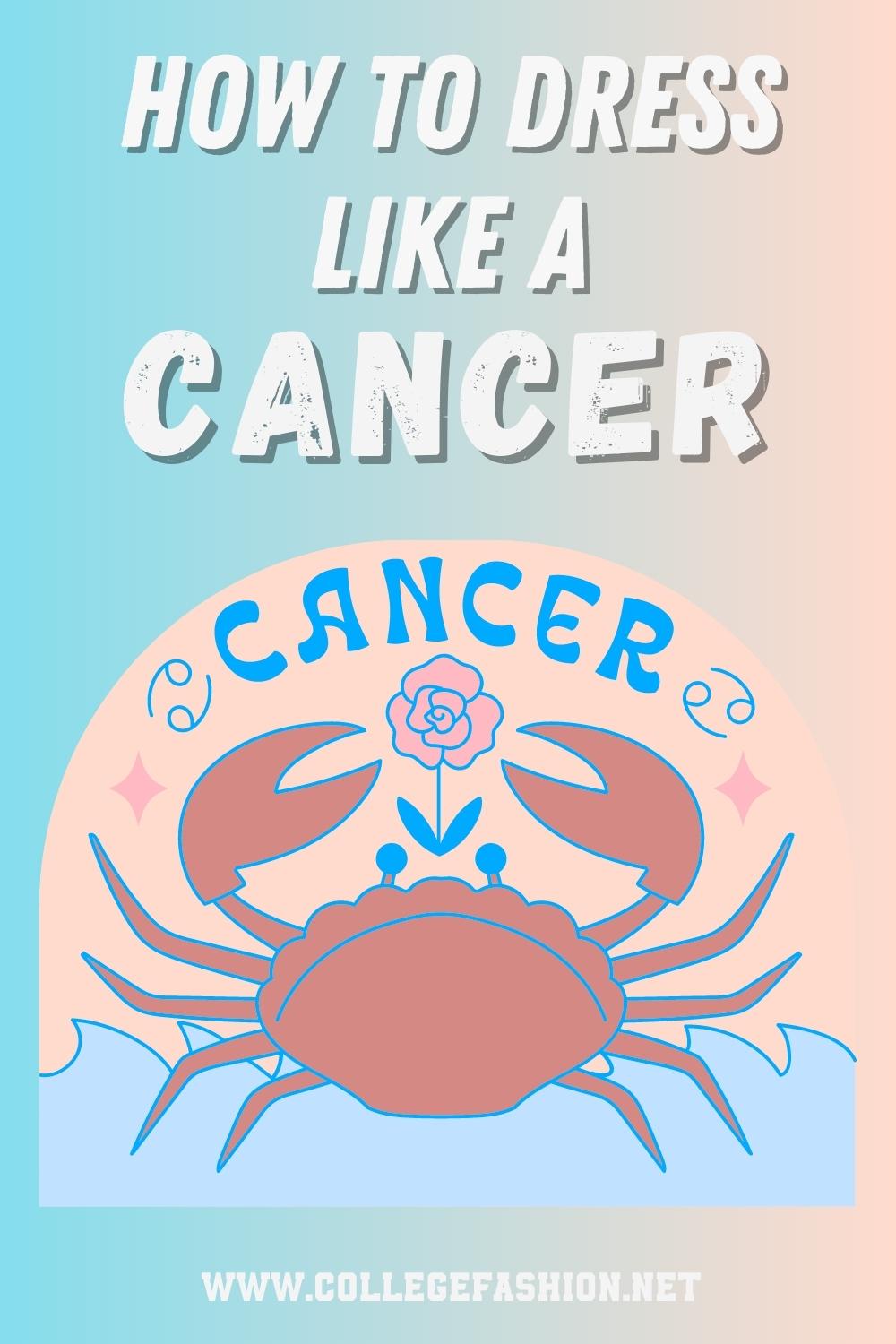 Cancer deals zodiac dress