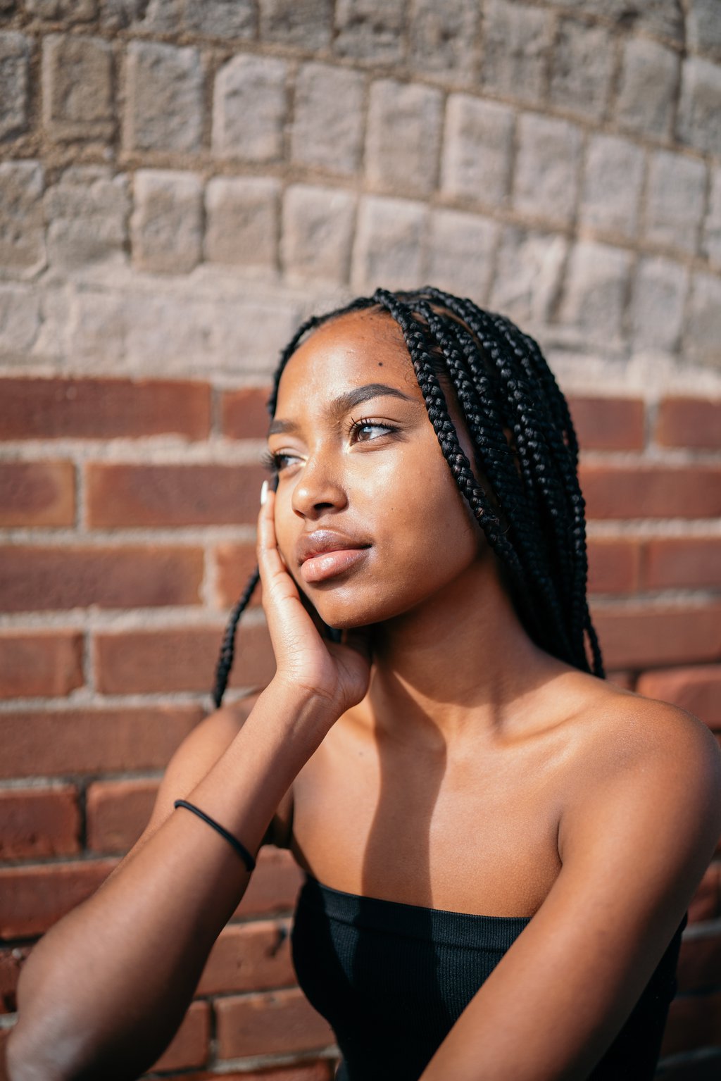 DIY Box Braids With Curly Ends & How To Style Them Ft Freetress