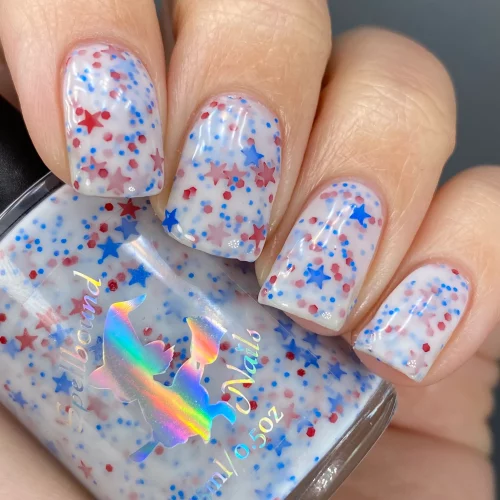 Glitter nail polish from Etsy