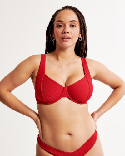 AF Red Curve Love Bikini