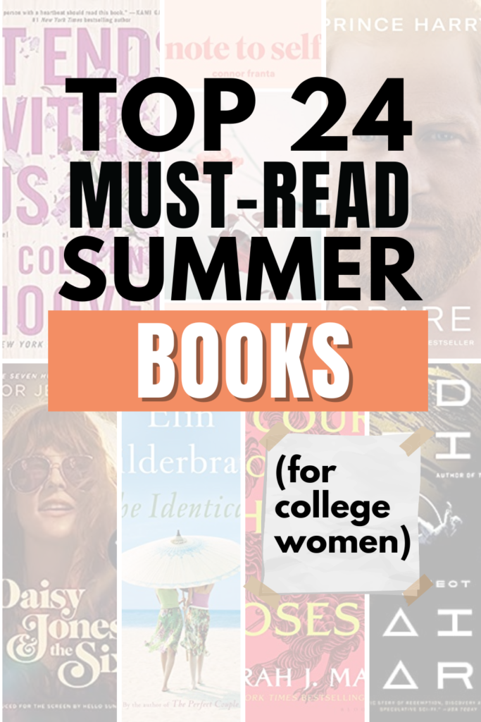 Top 24 must-read summer books for college women