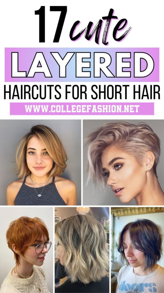 17 cute layered haircuts for short hair