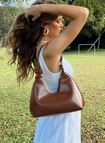 PP Brown Shoulder Bag