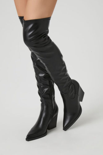 F21 Over the Knee Boots