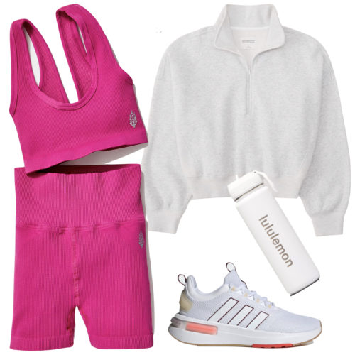 Pink Workout Outfit 