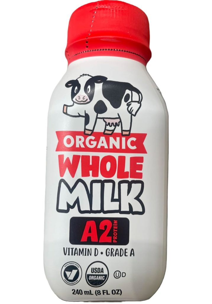 Dairy Grocery list - Bottled Milk