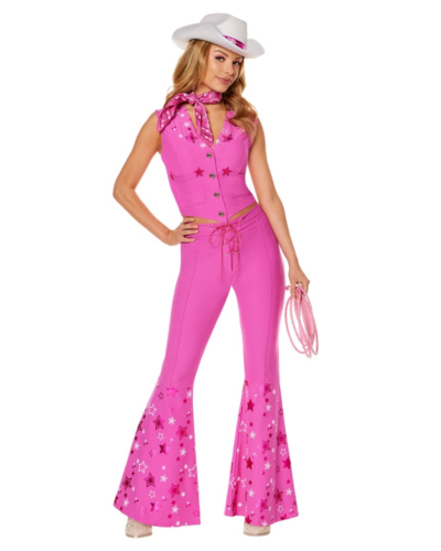 Pink western barbie Halloween costume