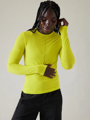 Athleta Seamless Long Sleeve Top