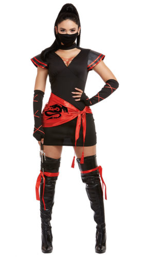 Ninja costume from Yandy