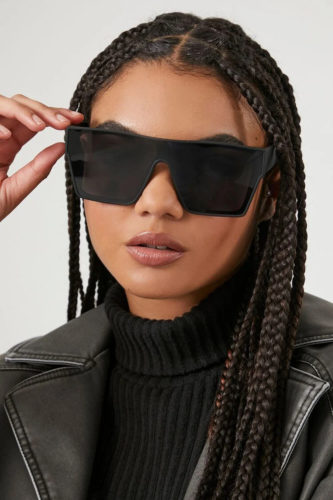 F21 Square Shield Sunglasses